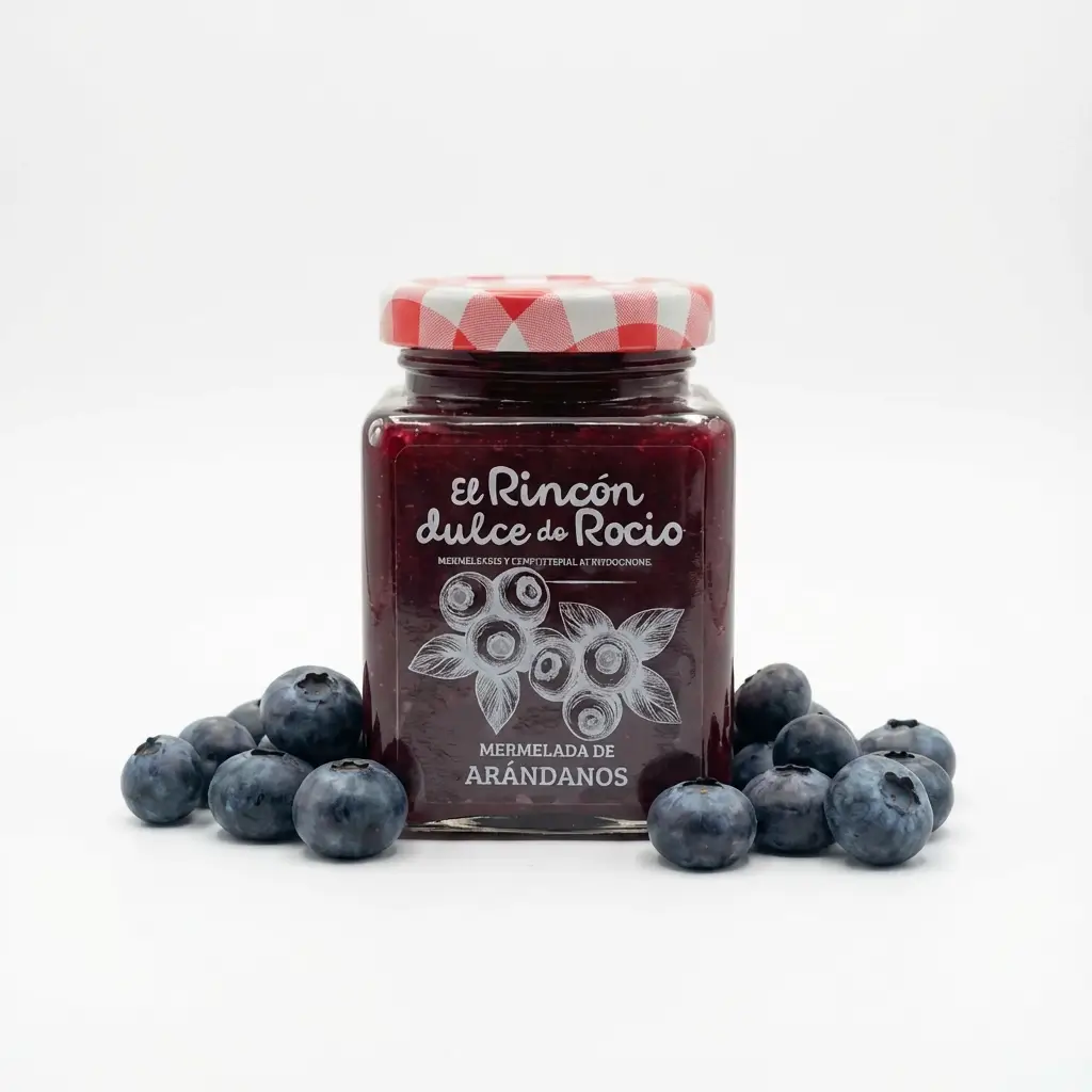 Mermelada y confitura de arándanos natural